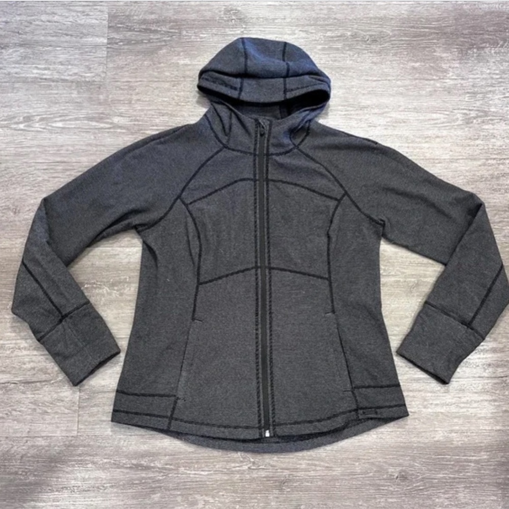 PrAna Hoodie Womens Full Zip Hooded Jacket Sweater Outdoor Hiking XL